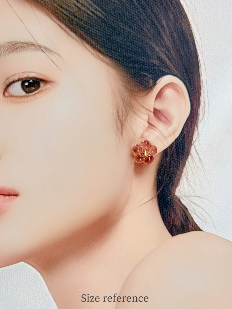 Bloom Earrings - Original [Glazed Sakura/Celeste]