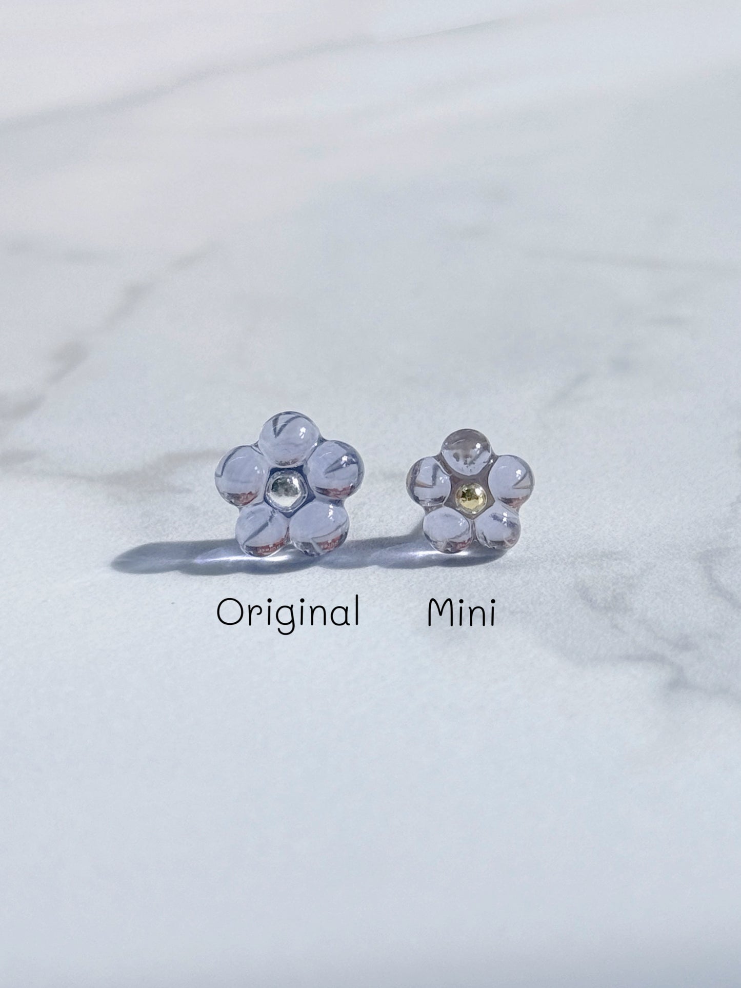 Bloom Earrings Set - Mini [Sakura/Celeste]