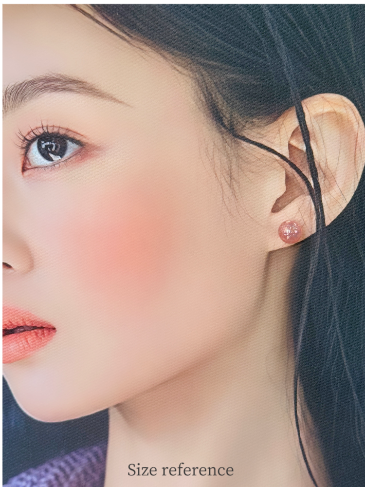 Fairy Dust Studs [Sparkle Pink]