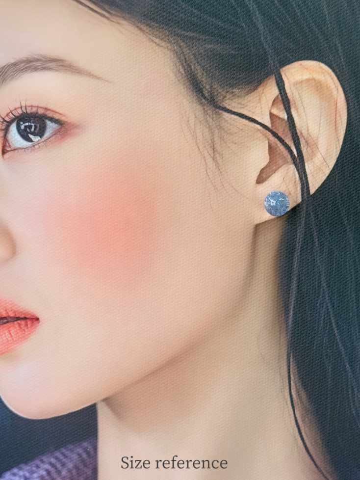 Fairy Dust Studs [Sparkle Blue]