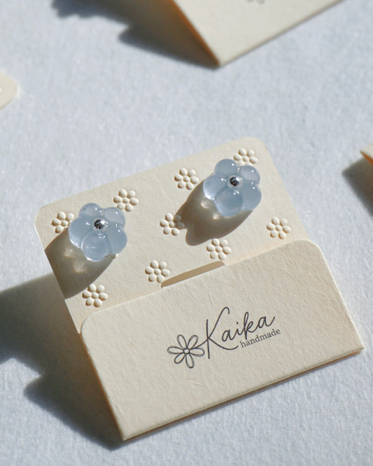 Bloom Earrings - Original [Powder Blue]