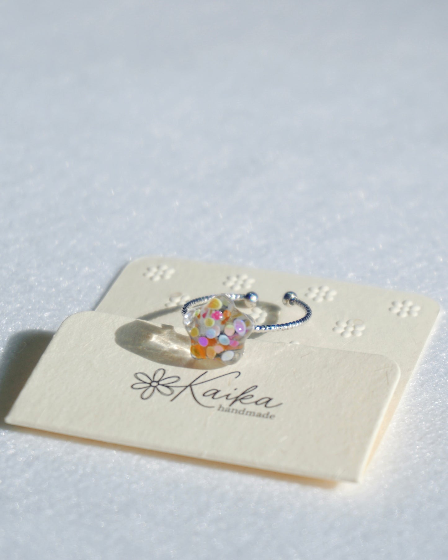 Chubby Star Ring - Mini [Confetti]