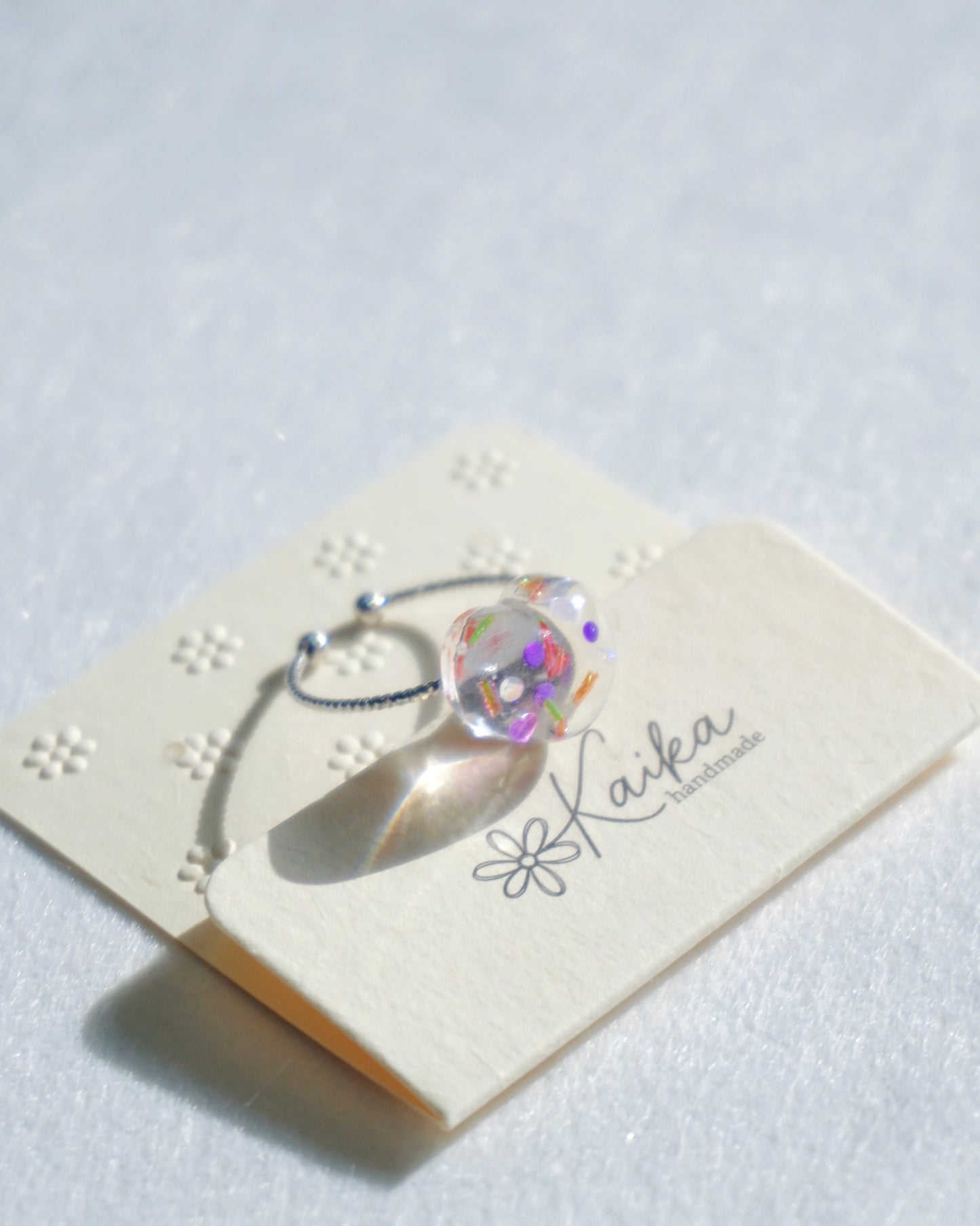 Chubby Heart Ring [Confetti]