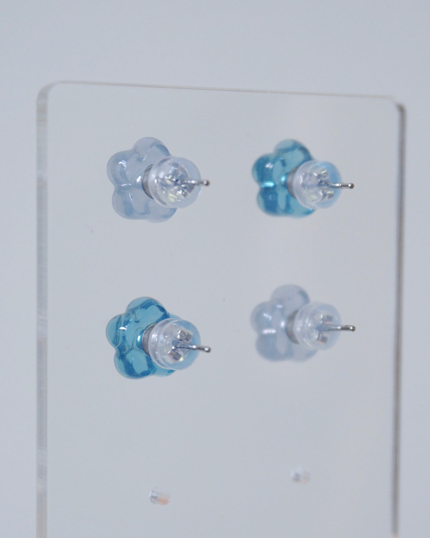 Bloom Earrings Set - Mini [Powder Blue/Ciel]