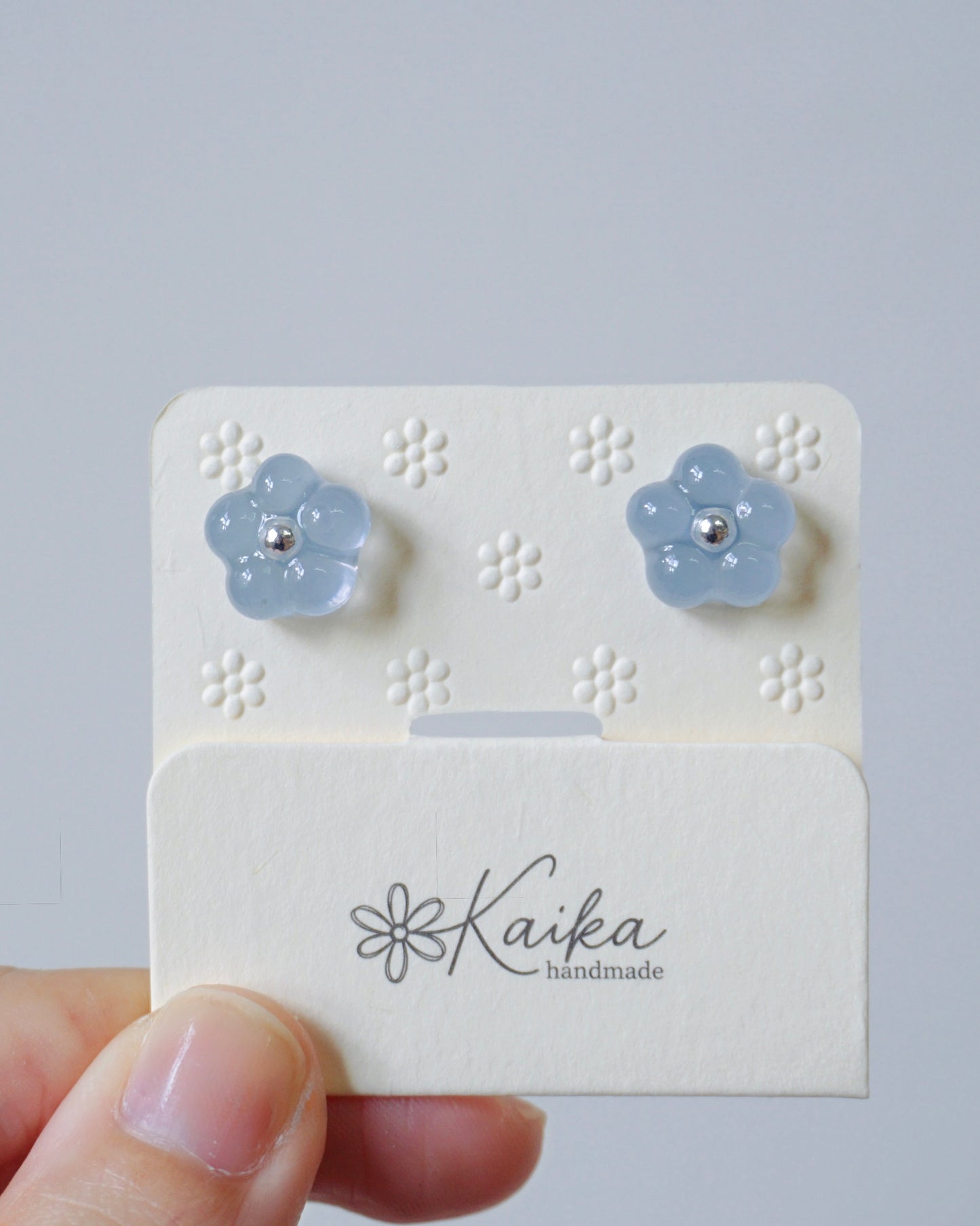 Bloom Earrings - Original [Powder Blue]