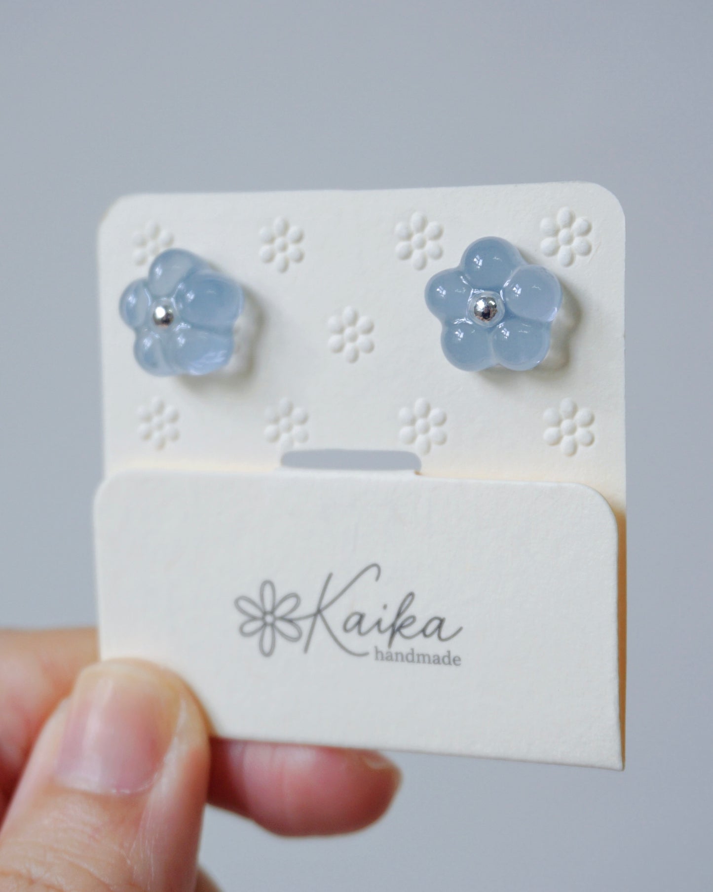 Bloom Earrings - Original [Powder Blue]