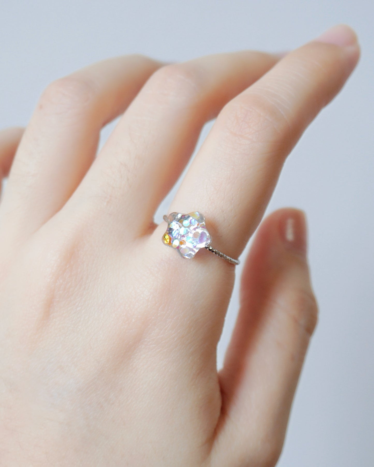 Chubby Star Ring - Mini [Confetti]