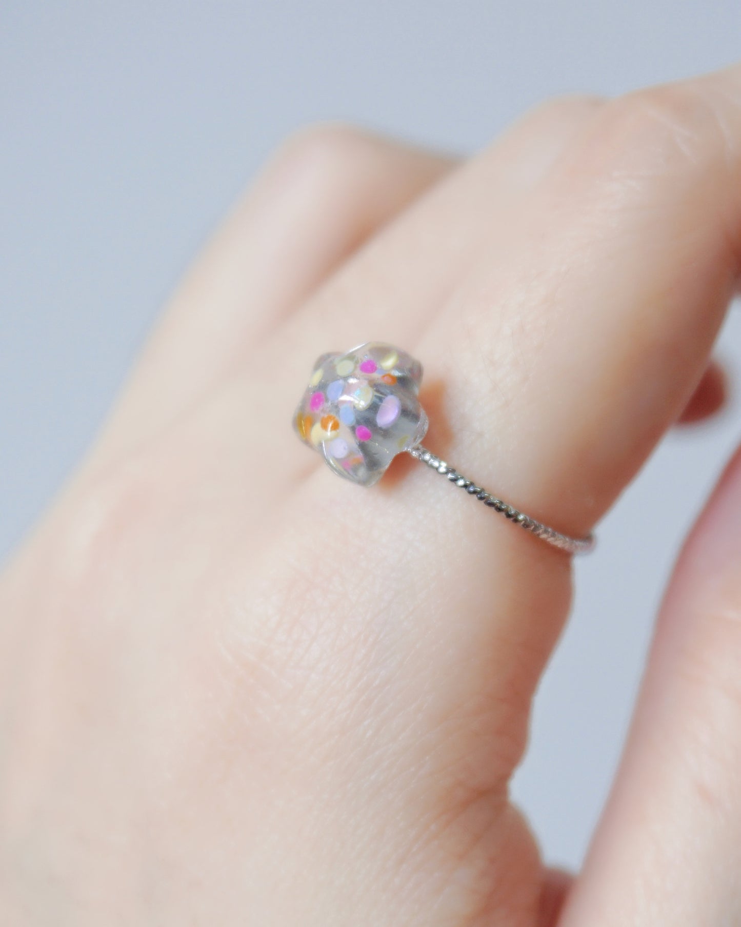 Chubby Star Ring - Mini [Confetti]