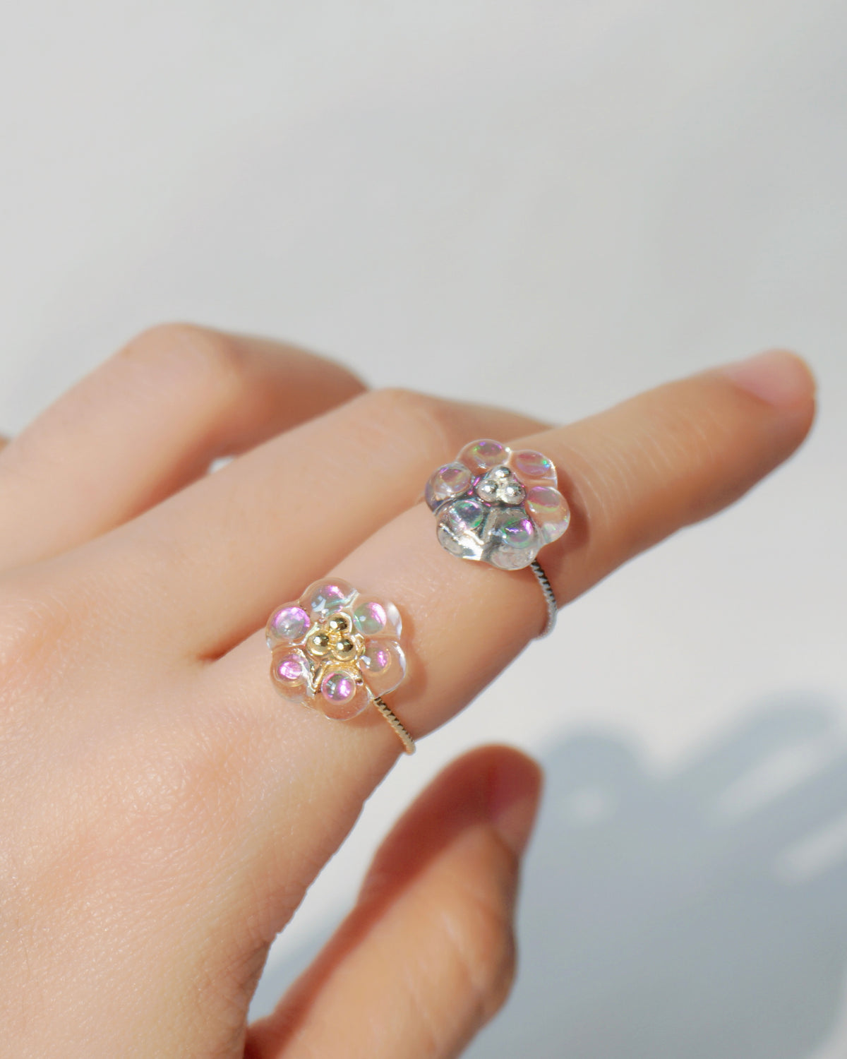 Bubble Rosette Ring [Prism]
