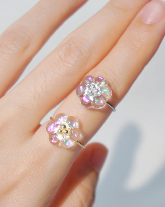 Bubble Rosette Ring [Prism]
