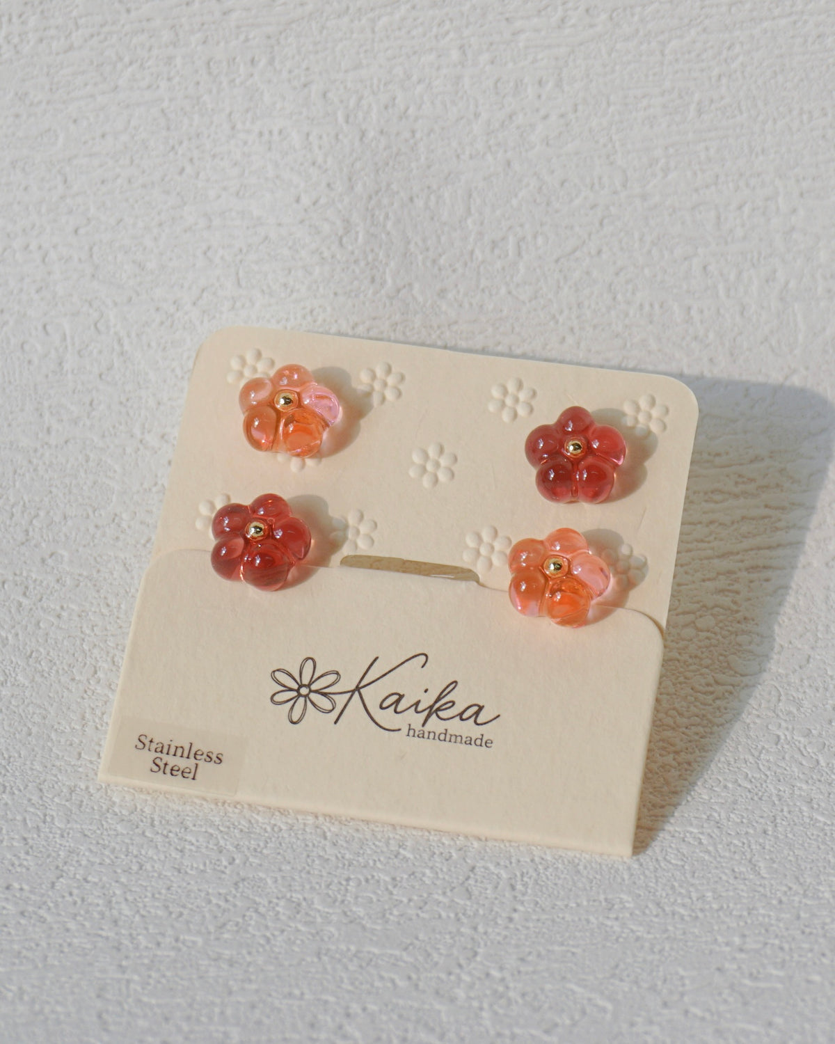 Bloom Earrings Set - Mini [Raspberry Swirl]