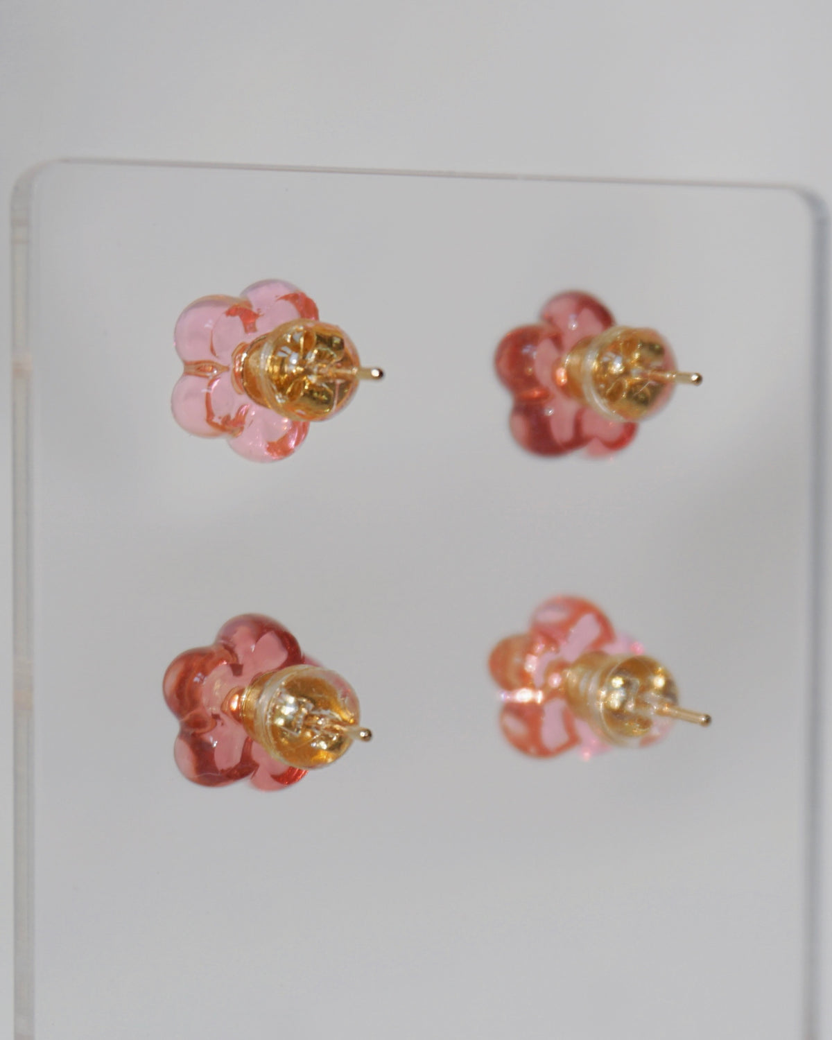 Bloom Earrings Set - Mini [Raspberry Swirl]