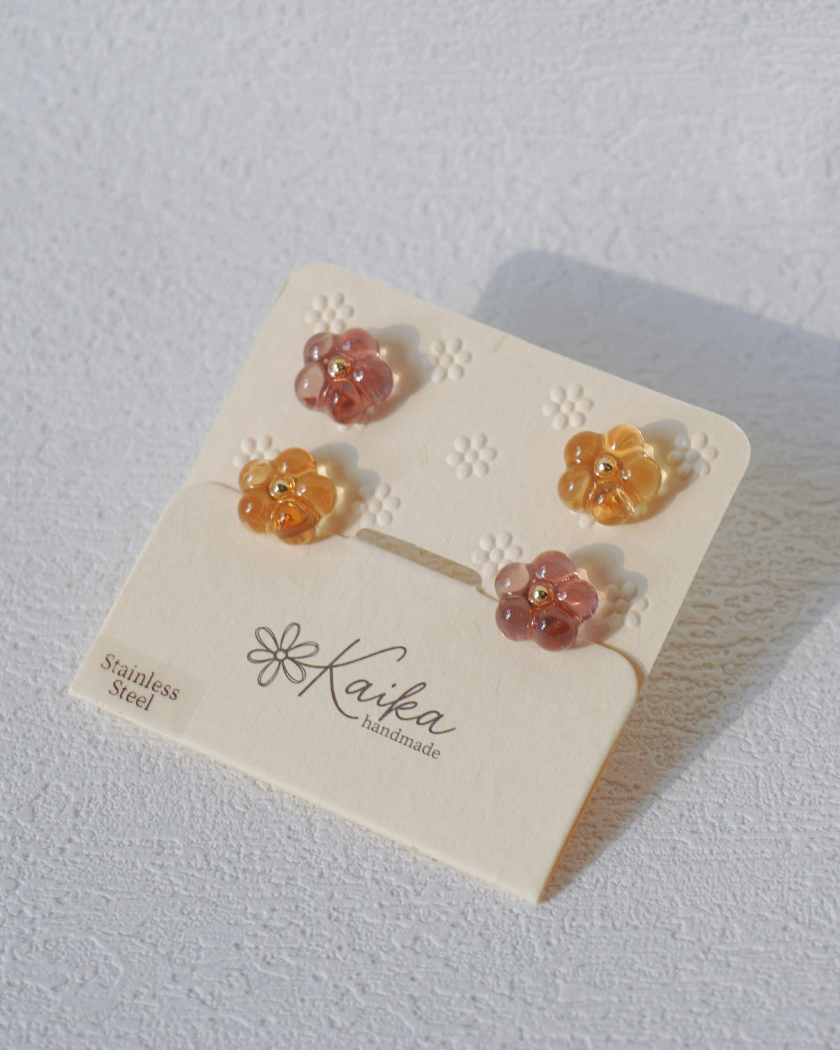 Bloom Earrings Set - Mini [Honey Oak]