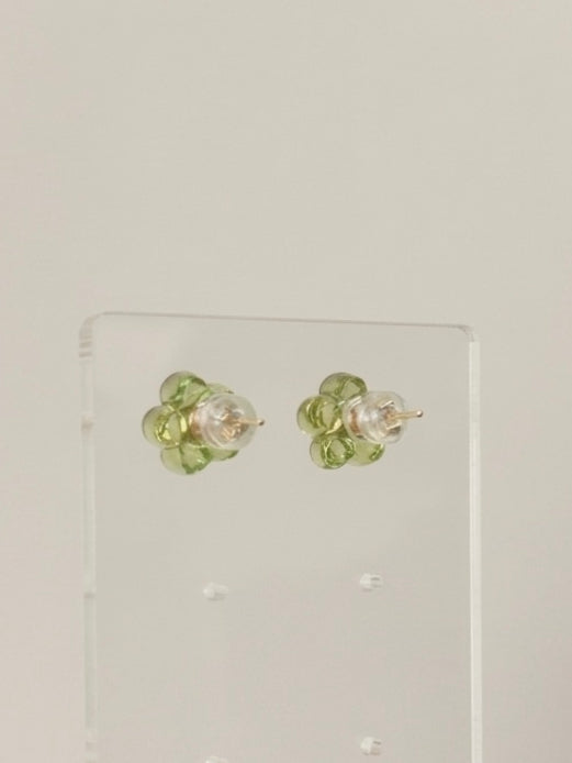 [Lime Soda] Bloom Earrings & Ring Set
