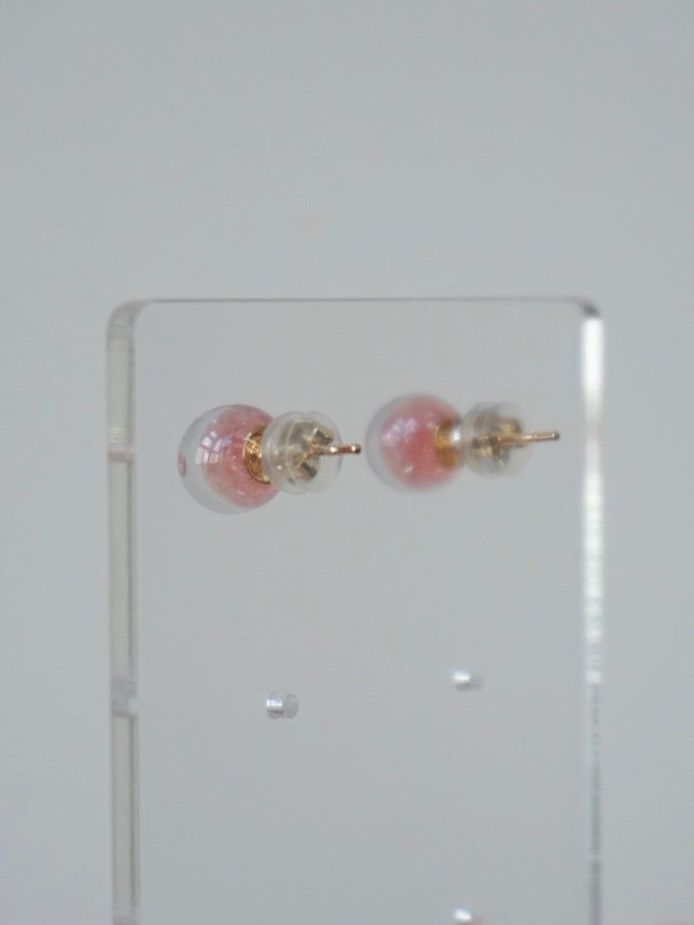 Fairy Dust Studs [Sparkle Pink]