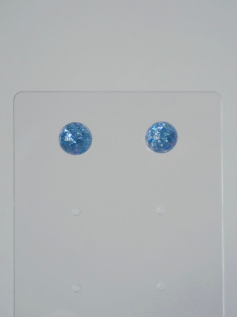 Fairy Dust Studs [Sparkle Blue]