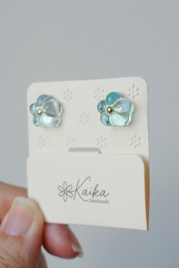 Bloom Earrings - Original [Glazed Celeste]