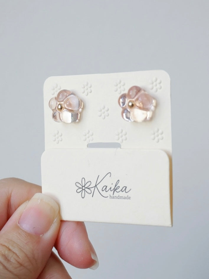 Bloom Earrings - Original [Glazed Sakura]