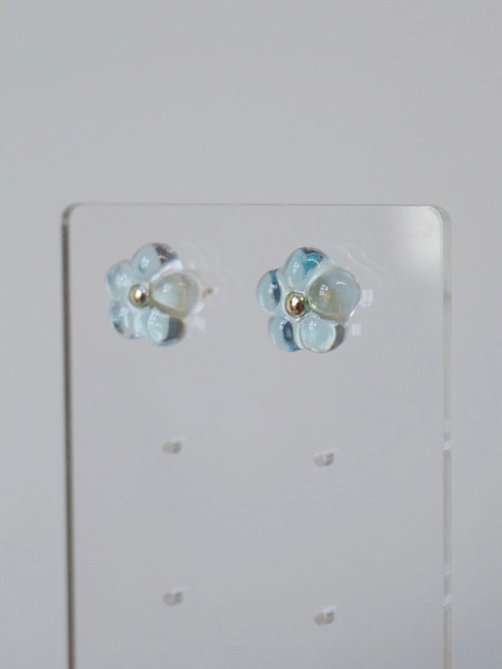 Bloom Earrings - Original [Glazed Celeste]