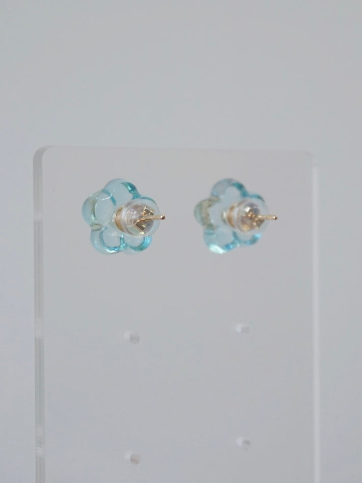 Bloom Earrings - Original [Glazed Celeste]