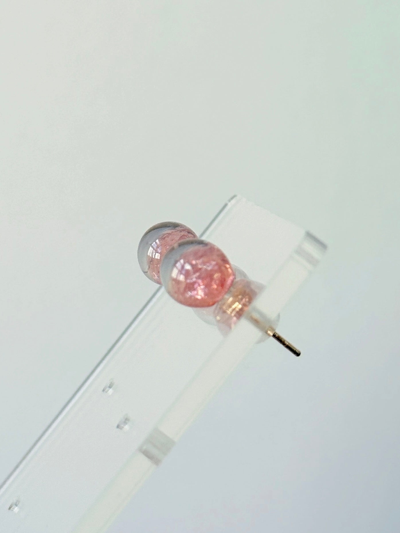 Fairy Dust Studs [Sparkle Pink]