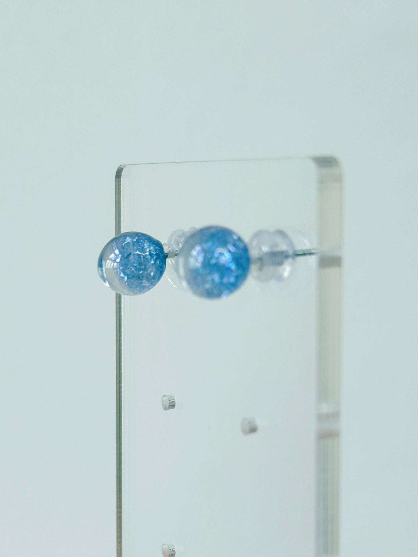 Fairy Dust Studs [Sparkle Blue]