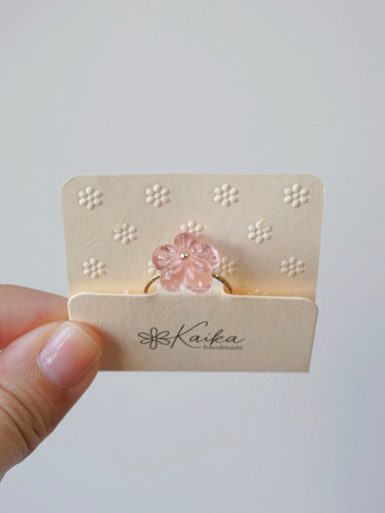 Jelly Ume Ring [Glazed Petal]