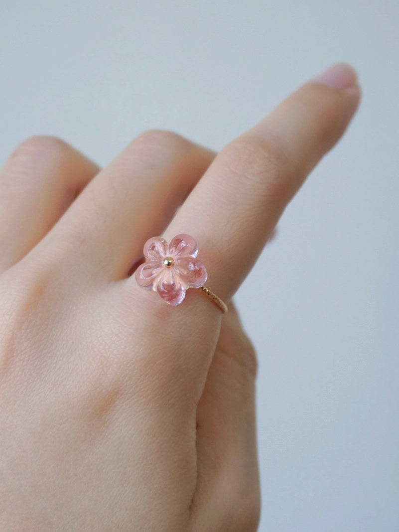 Jelly Ume Ring [Glazed Petal]