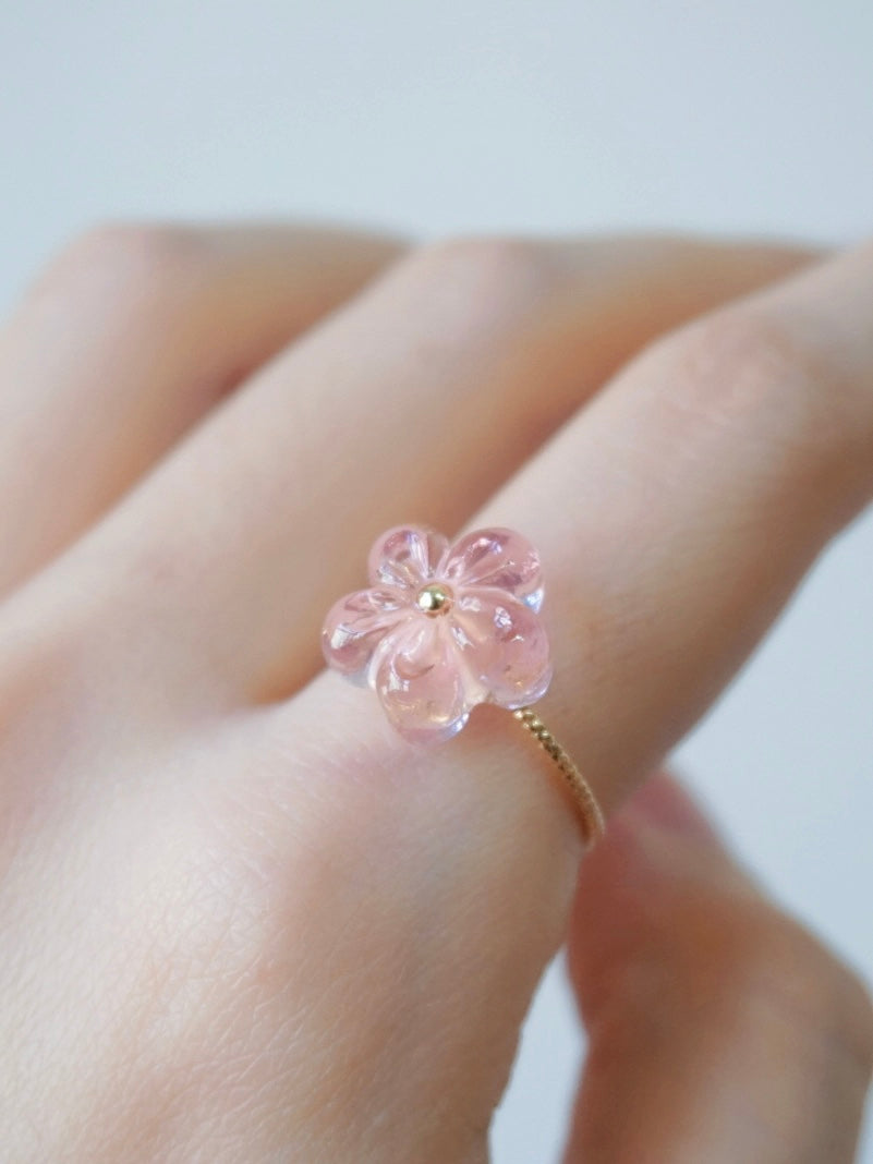 Jelly Ume Ring [Glazed Petal]
