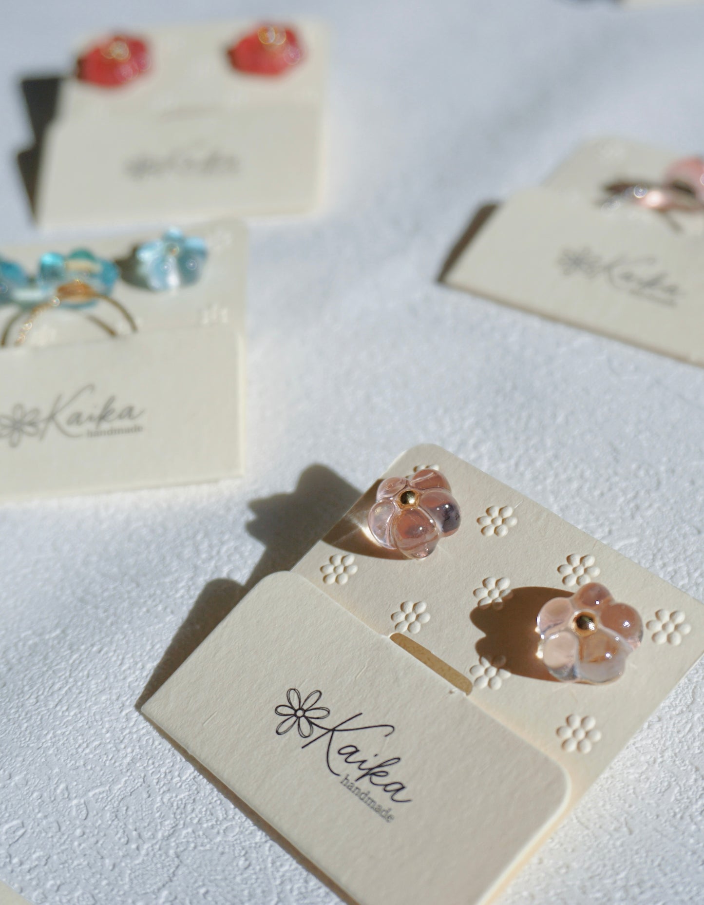 Bloom Earrings - Original [Glazed Sakura]